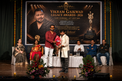 Rituparna Sengupta at the Vikram Gaikwad Legacy Awards 2026 ceremony in Mumbai honouring makeup and hair artists.