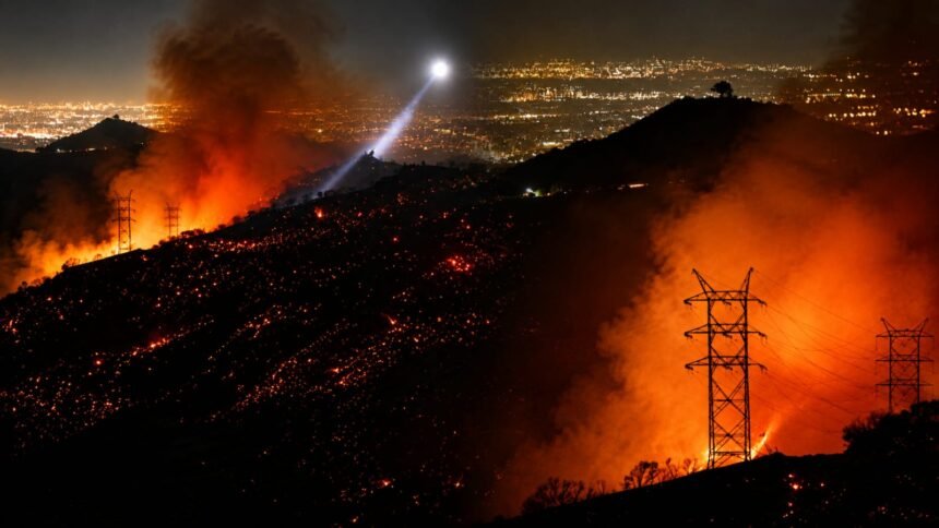 Firefighters battle massive wildfires near Bordeaux, France, as thousands of residents are evacuated during Europe's devastating wildfire crisis in July 2026.