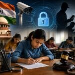 Students appearing for a competitive examination as the Centre proposes amendments to the Public Examinations Act to curb paper leaks and strengthen examination security.